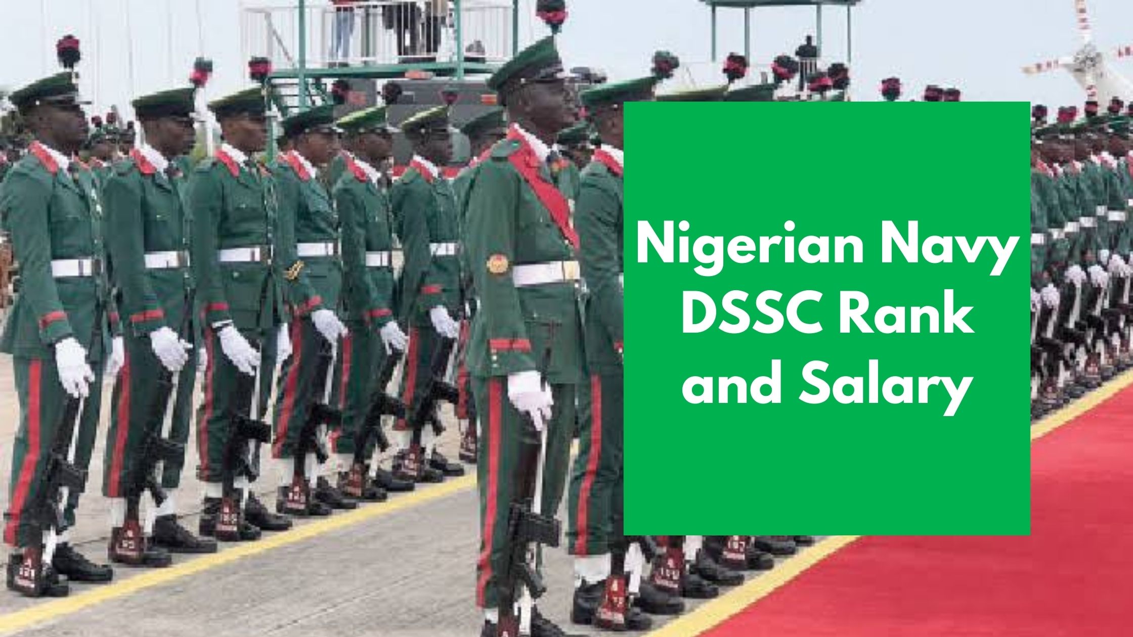 Read more about the article Nigerian Navy DSSC Rank and Salary 2026