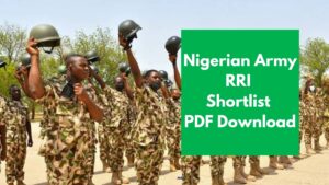 Read more about the article Nigerian Army 90RRI Shortlist 2025 PDF Download